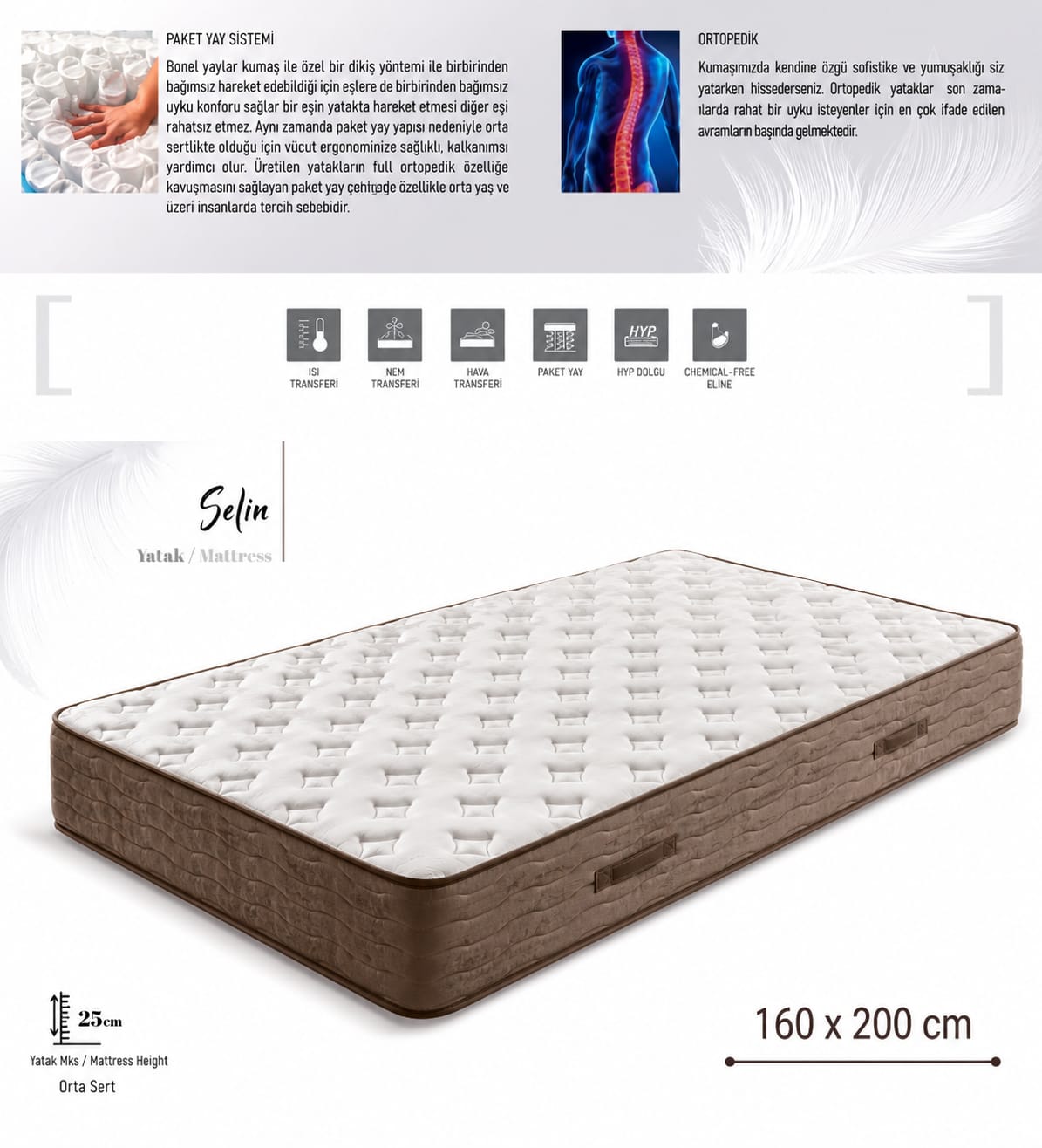 MALTA Bed Base + Mattress - Image 2