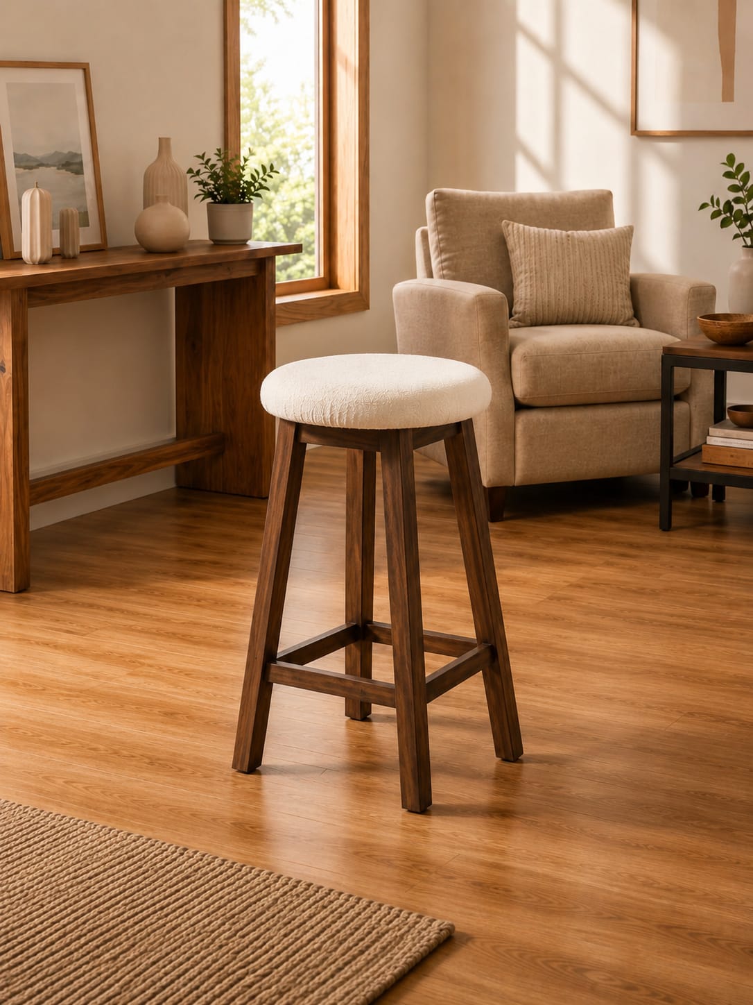 TORINO Wooden Stool