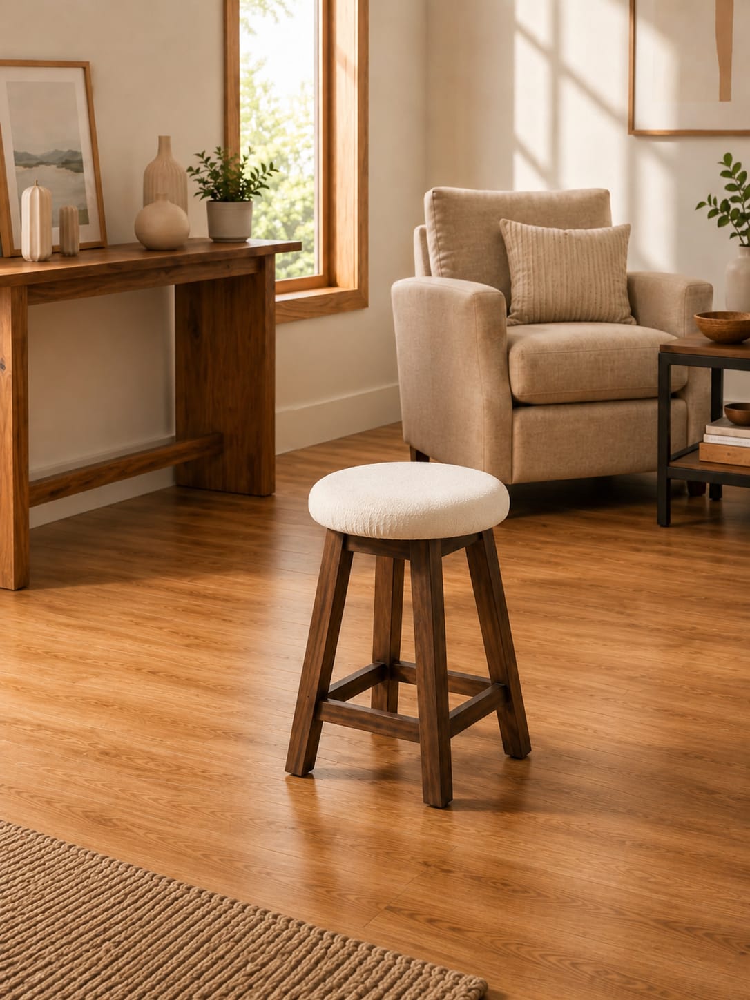TORINO Wooden Stool