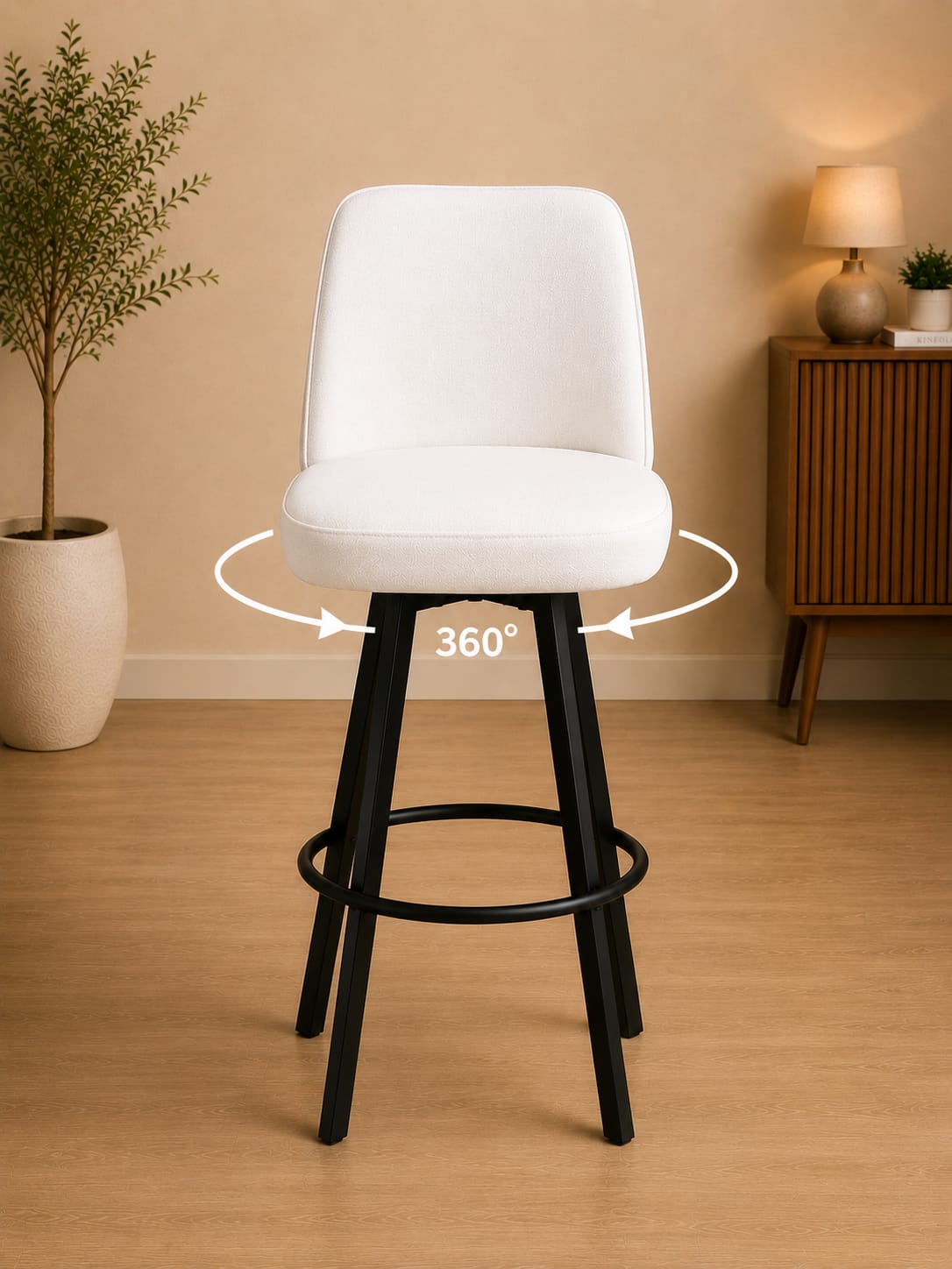 Swivel Bar Stool 