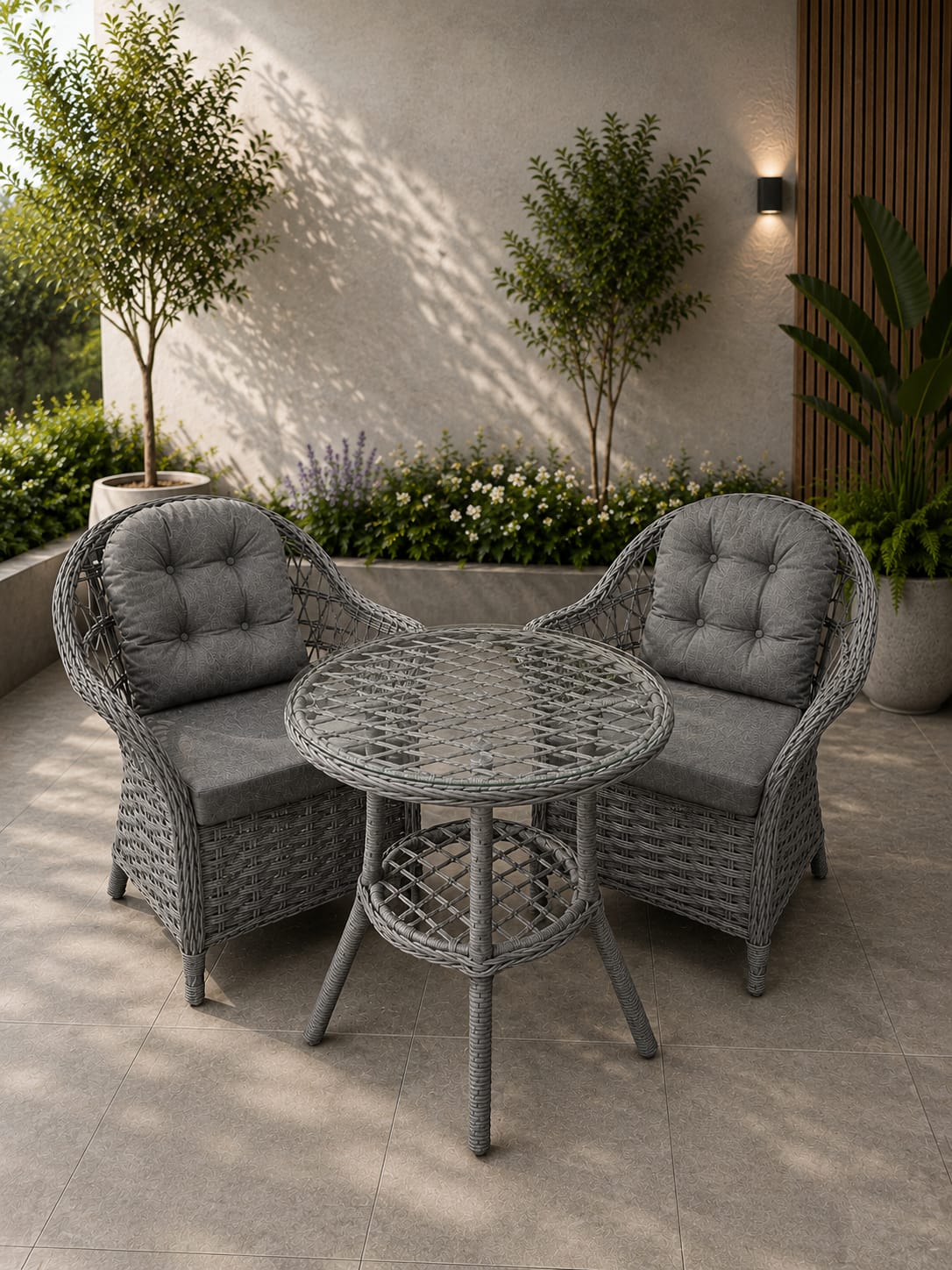 TELVE Rattan Set